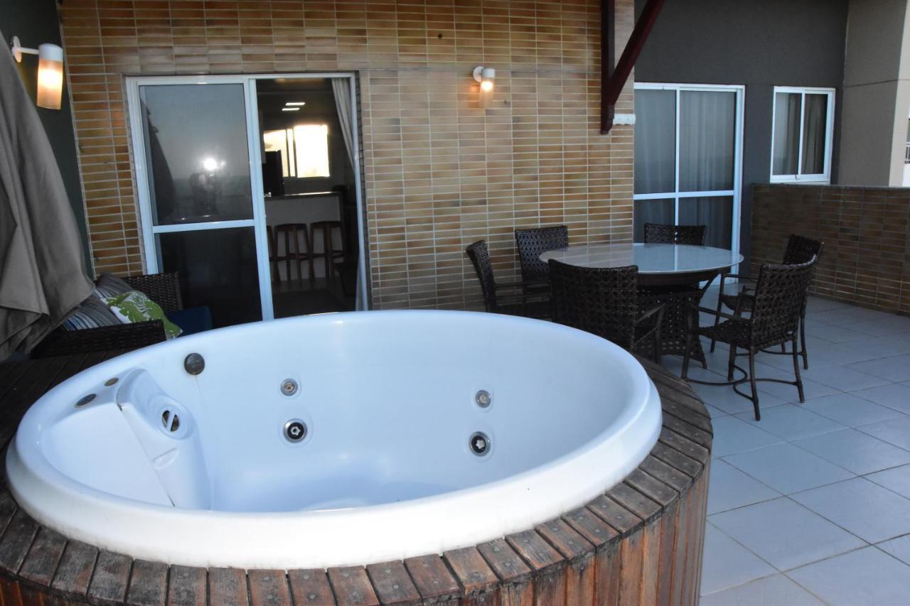 阿奎拉兹Terramaris Duplex Luxo - Frente Mar公寓 外观 照片